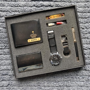 Premium Personalized Gift Set for Men - Custom Raksha Bandhan Gift, Rakhi Combo