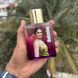 Customized Photo Perfume for sisters - Perfect Gift For Raksha Bandhan - Personalized Perfume Bottle For Women