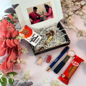 Personalized Raksha Bandhan Gift Box for Brother - Customized Rakhi Hamper for Brother - Perfect For Raksha Bandhan