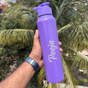 Premium Stainless Steel Water Bottles - Customized Water Bottle - Perfect For Gifting - Set of Vibrant Colors
