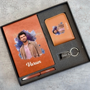 Personalized Premium Gift Set With Customized Name & Photo - Birthday Hamper - Perfect for Him