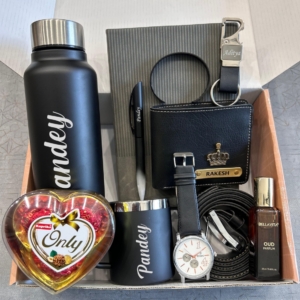 Premium Personalized Gift Hamper for Men - Perfect Gift For Him - Customized Gift Hamper