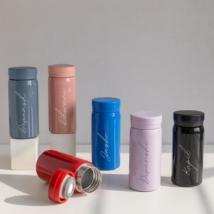 Personalized Stainless Steel Mini Flask Bottle – Stylish & Customizable Drinkware - Customized Flask Bottle