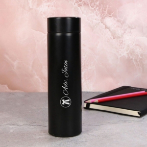 Personalized Advocate Black Stainless Steel Thermal Bottle – Sleek & Professional Design - Customized Water Bottle - Perfect Gift For Advocate