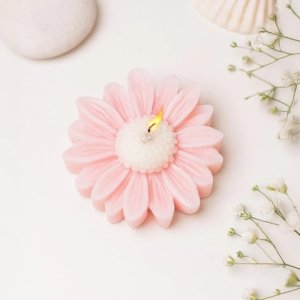 Flower Blossom Aromatic Candle – Set Of 5 - Perfect For Diwali Gift - Decorative Item - Diwali Candle