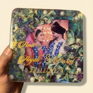Varmala Preservation In Square Frame