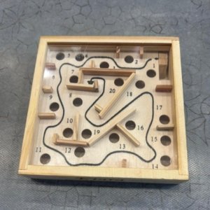 Personalized Wooden Marble Maze Game – Classic Skill & Balance Puzzle - Gift For Puzzle Lover - Perfect For Gifting