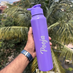 Personalized Stainless Steel Water Bottle - Custom Engraved, Leak-Proof, 950ML - Perfect Valentine's Day Gift for Her & Him