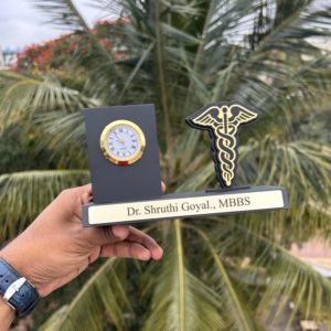 Personalized Pen Stand For Doctors - Perfect Gift For Doctors - Professional Pen Stand - For Doctors, CA, CS, Advocate Etc
