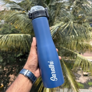 950 ML Stainless Steel Water Bottle - BPA Free & Eco-Friendly (Black, Blue, White) personalized gift product photo