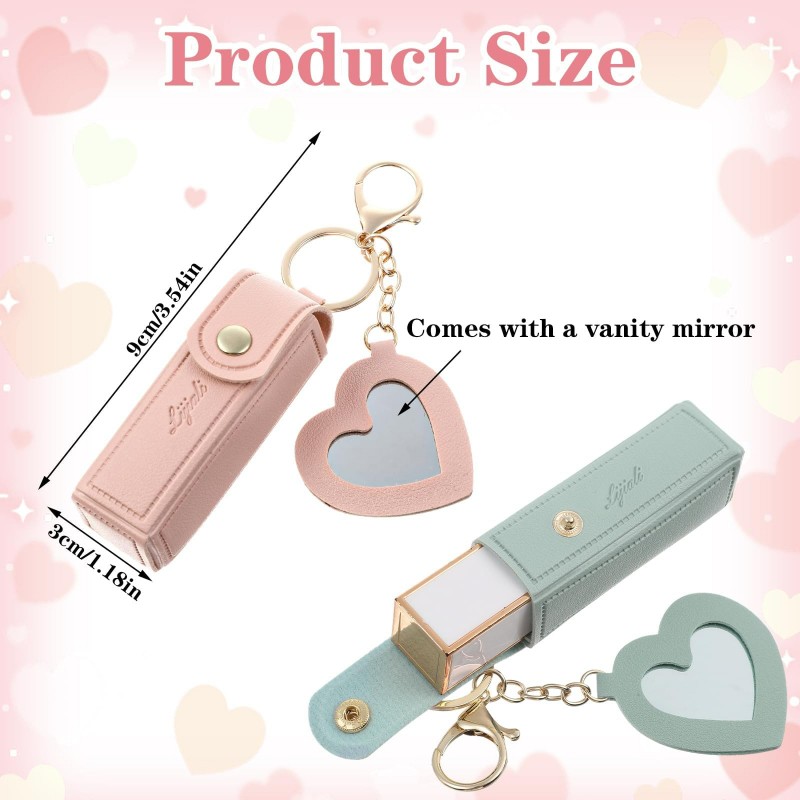 Personalized Name Lipstick Holder Keychain with Mirror | Best Gift for Her, Friend & Birthday, Valentine’s Day – Personalized Gift Product Photo Personalized Name Lipstick Holder Keychain with Mirror | Best Gift for Her, Friend & Birthday, Valentine's Day personalized gift product photo
