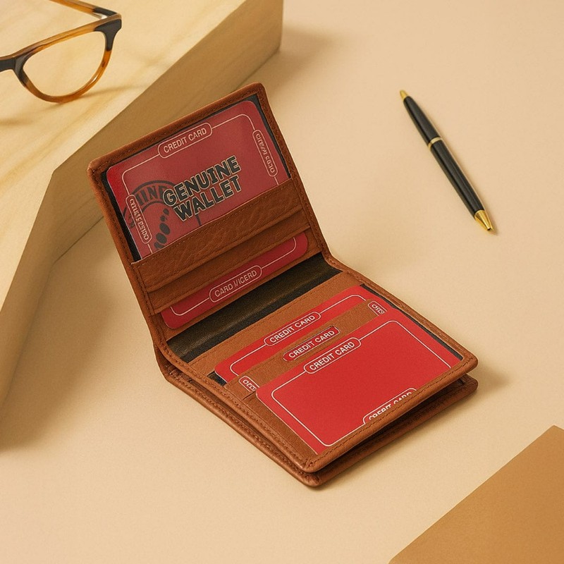 Personalized Leather Multi-Card Slot Wallet | Best Gift for Him on Birthday & Anniversary – Personalized Gift Product Photo Personalized Leather Multi-Card Slot Wallet | Best Gift for Him on Birthday & Anniversary personalized gift product photo