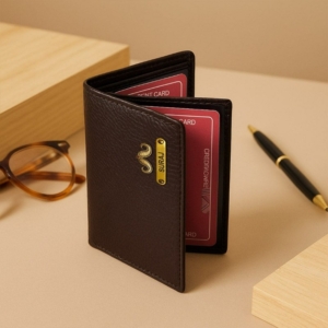 Personalized Leather Multi-Card Slot Wallet | Best Gift for Him on Birthday & Anniversary personalized gift product photo