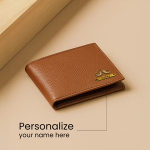 Personalized Leather Multi-Card Slot Wallet | Best Gift for Him on Birthday & Anniversary personalized gift product photo