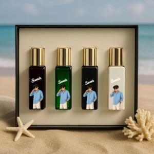 Personalized Photo Water Bottle Combo (4 x 20ml) | Best Gift for Couples, Friends on Birthday & Anniversary personalized gift product photo