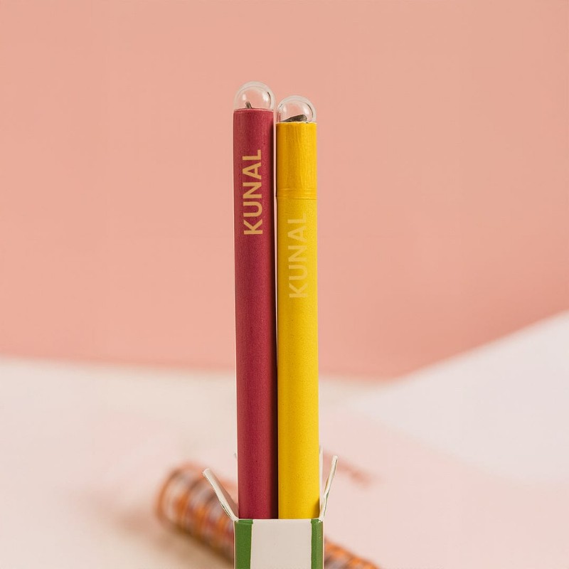 Personalized Plantable Seed Pencils (Set of 10) | Best Eco-Friendly Return Gift for Kids & Parties - Personalized Gift Product Photo Personalized Plantable Seed Pencils (Set of 10) | Best Eco-Friendly Return Gift for Kids & Parties personalized gift product photo
