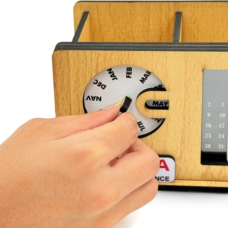 Personalized Wooden Tabletop Calendar 3.5×8 Inches | Best Gift for Boss, Colleague & Office Gifts – Personalized Gift Product Photo Personalized Wooden Tabletop Calendar 3.5x8 Inches | Best Gift for Boss, Colleague & Office Gifts personalized gift product photo