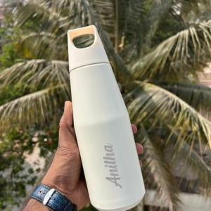 Personalized Hot & Cold Tricone Flask 500 ML | Best Gift for Him, Her & Corporate Gifting personalized gift product photo