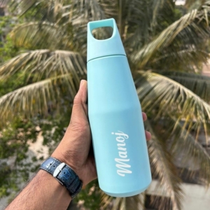 Personalized Hot & Cold Tricone Flask 500 ML | Best Gift for Him, Her & Corporate Gifting personalized gift product photo