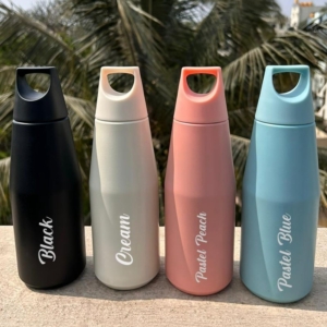 Personalized Hot & Cold Tricone Flask 500 ML | Best Gift for Him, Her & Corporate Gifting personalized gift product photo