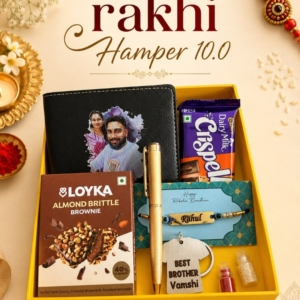Personalized Rakhi Hamper 10.0 with Wallet & Custom Gifts | Best Gift for Brother & Rakshabandhan personalized gift product photo