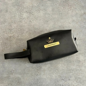 Personalized Marshal Travel Pouch with Name Tag & Charm | Best Gift for Him, Her & Travelers on Birthday & Anniversary personalized gift product photo