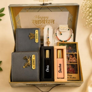Personalized Bhaiya Bhabhi Gift Hamper 3.0 | Best Gift for Couples on Rakhi, Anniversary & Birthday personalized gift product photo