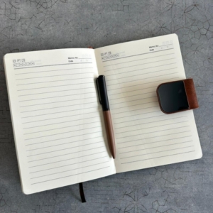 Personalized Kameleo Diary & Pen Set A5 Size | Best Gift for Boyfriend, Husband on Birthday & Anniversary personalized gift product photo