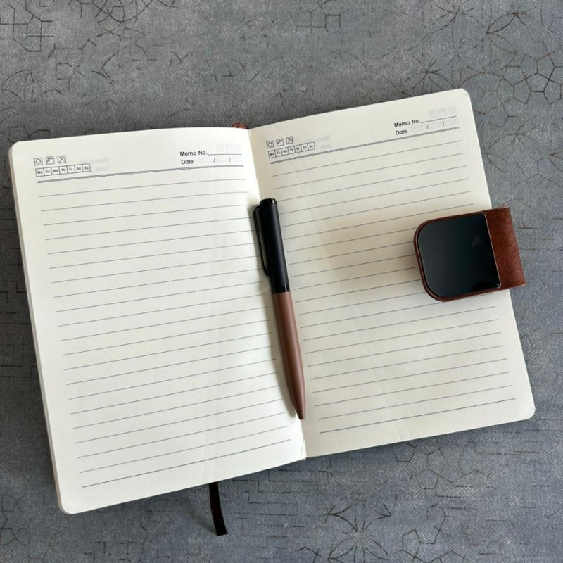 Personalized Kameleo Diary & Pen Set A5 Size | Best Gift for Boyfriend, Husband on Birthday & Anniversary – Personalized Gift Product Photo Personalized Kameleo Diary & Pen Set A5 Size | Best Gift for Boyfriend, Husband on Birthday & Anniversary personalized gift product photo