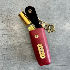 Personalized Lipstick & Perfume Holder Keychain | Best Gift for Her, Girlfriend & Birthday, Anniversary personalized gift product photo