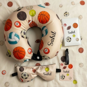 Personalized Kids Travel Combo with Name | Best Gift for Boys, Girls on Birthday & Christmas personalized gift product photo