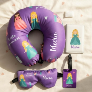 Personalized Kids Travel Combo with Name | Best Gift for Boys, Girls on Birthday & Christmas personalized gift product photo