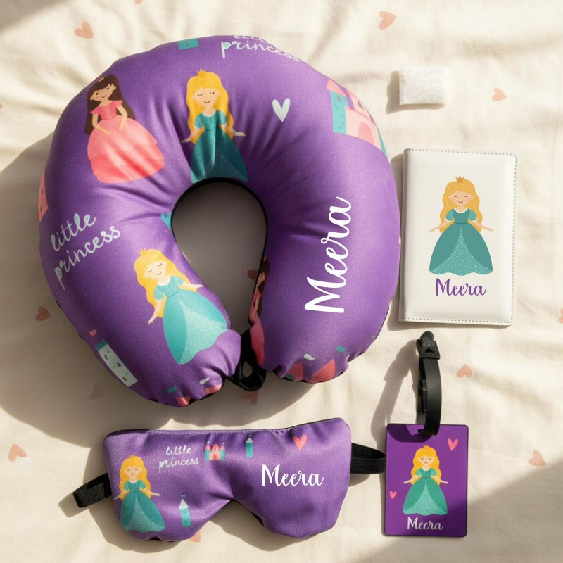 Personalized Kids Travel Combo with Name | Best Gift for Boys, Girls on Birthday & Christmas – Personalized Gift Product Photo Personalized Kids Travel Combo with Name | Best Gift for Boys, Girls on Birthday & Christmas personalized gift product photo
