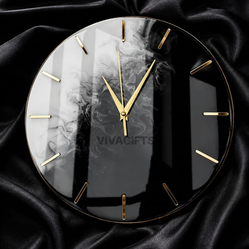 Handmade Resin Wall Clock (12 & 15 Inch) | Unique Gift for Couples, Friends & Family on Birthday & Anniversary - Personalized Gift Product Photo Handmade Resin Wall Clock (12 & 15 Inch) | Unique Gift for Couples, Friends & Family on Birthday & Anniversary personalized gift product photo