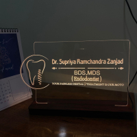 Best Gift For Doctors - Personalized LED Name Plate For Dentist - Corporate Gifts - Personalized Gifts For Dentist (1)