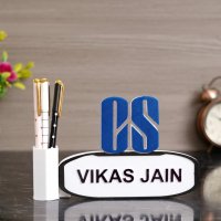 CS Pen Stand With Name - Personalized Pen Stand For CS Company Secratary - Gift For CS Company Secratary