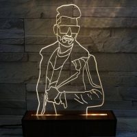 LED Photo Lamp - Customized Lamp - Photo Sketch - LED Sketch Table Top - Wedding Gifts - Birthday Gifts - Christmas Gifts