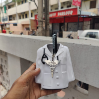 Say thank you to a special doctor in your life with this personalized hamper. This thoughtful gift contains an assortment of doctors oriented products, including Dr. Coat Pen Stand, Dr. Pen and Stainless Steel Dr. Keychain all personalized with name.