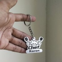 Gift For Chef - Personalized Chef Keychain - Gift for Chef Cook - Corporate Gifts