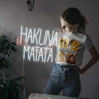 Hakuna Matata Neon Sign - Neon Sign Board - Neon Sign