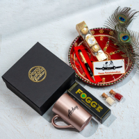 Luxurious Rakhi Hamper For Brother - Best Raksha Bandhan Gift For Brother - Unique Gifts For Brother (1)