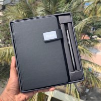 Name Diary With Copper Cross Pen - Father's Day Gifts - Personalized Corporate Gifts - Gifts For Dad - Gifts For Employee