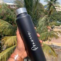 Personalized Steel Bottle With Name - 1L - Name Bottle - 1 Liter Bottle - Customized Bottle