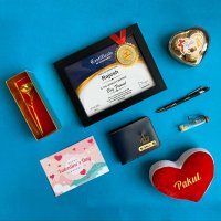 Premium Valentine Day Hamper For Boyfriend - Valentines Day Gifts For Him - Best Boyfriend Certificate (1)