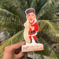 Santa Caricature Table Top - Secret Santa Gift - Personalized Christmas Gift (1)