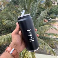 Stainless Steel Travel Mug Cum Sipper - Customized Travel Mug - 350ML - Best Corporate Gift