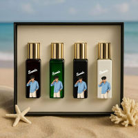 Personalized Photo Water Bottle Combo (4 x 20ml) | Best Gift for Couples, Friends on Birthday & Anniversary personalized gift product photo