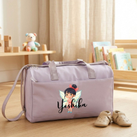 Personalized Kids Duffel Bag 15x6 Inch | Best Gift for Boys & Girls on Birthday & School personalized gift product photo